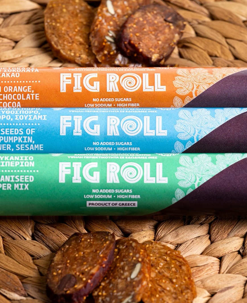 Fig Roll with Flaxseeds, Pumpkin Seeds, Sunflower Seeds &amp; Sesame 135g