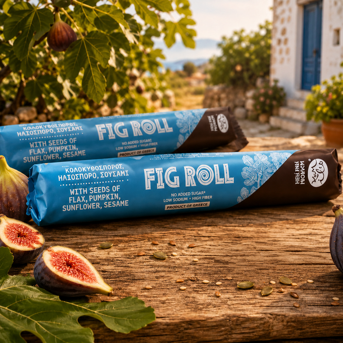 Fig Roll with Flaxseeds, Pumpkin Seeds, Sunflower Seeds &amp; Sesame 135g