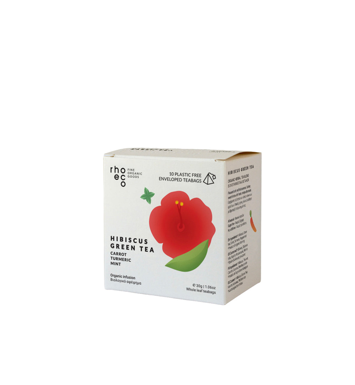 Hibiscus Green Tea Blend 30g (10 Teabags)