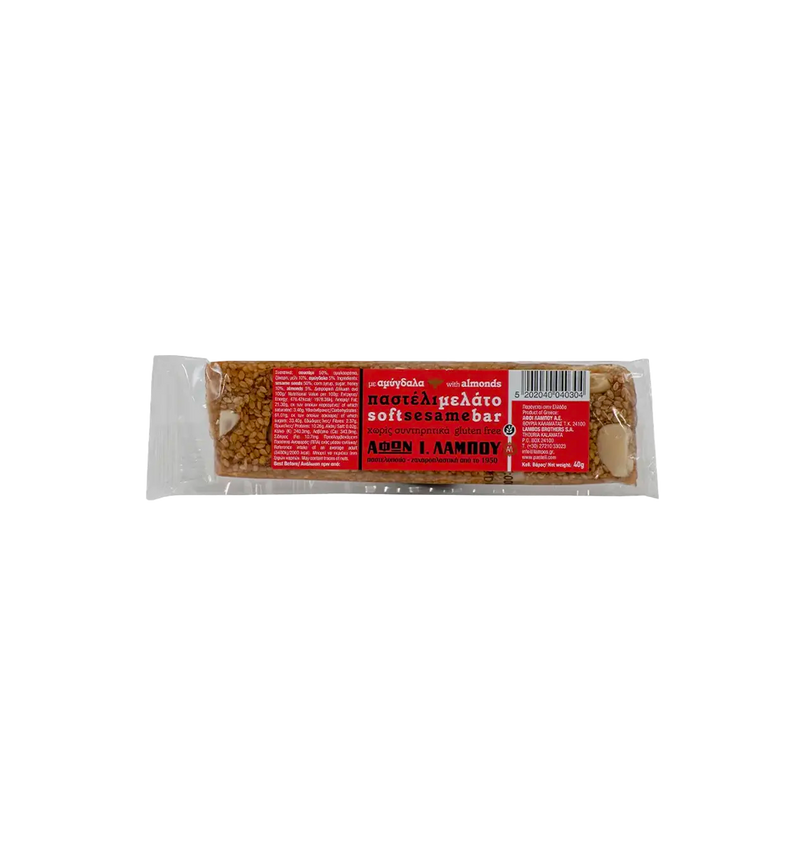 Pasteli Melato with Almonds 40g