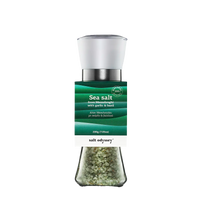 Sea Salt Mill with Basil & Garlic 180g