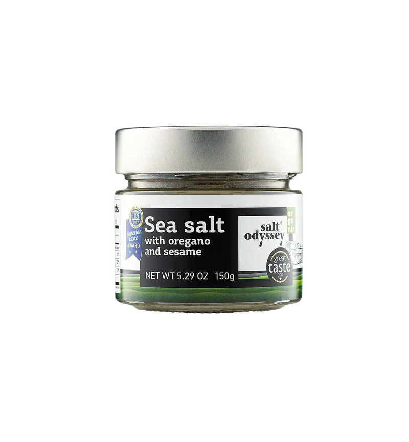 Sea Salt with Organic Oregano & Sesame 150g