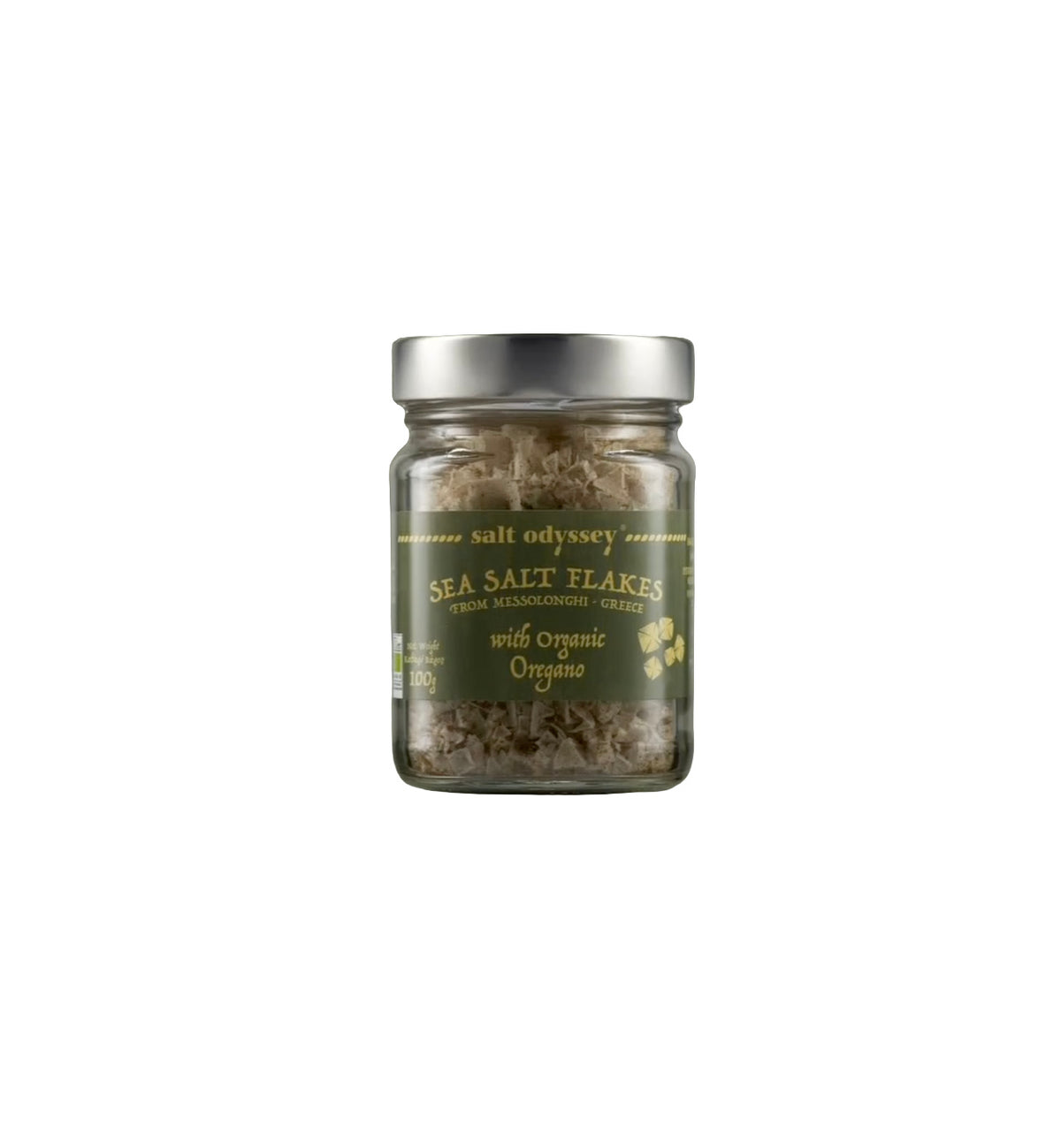 Sea Salt Flakes with Organic Oregano 100g