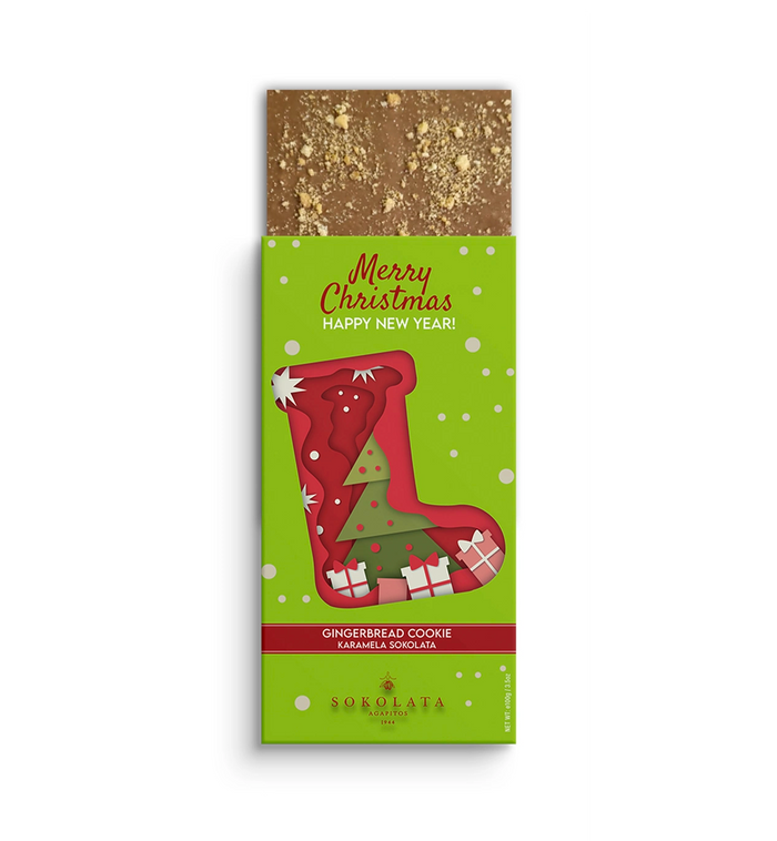 Christmas Collection: Gingerbread Cookie & Karamela Chocolate 100g (Seasonal)