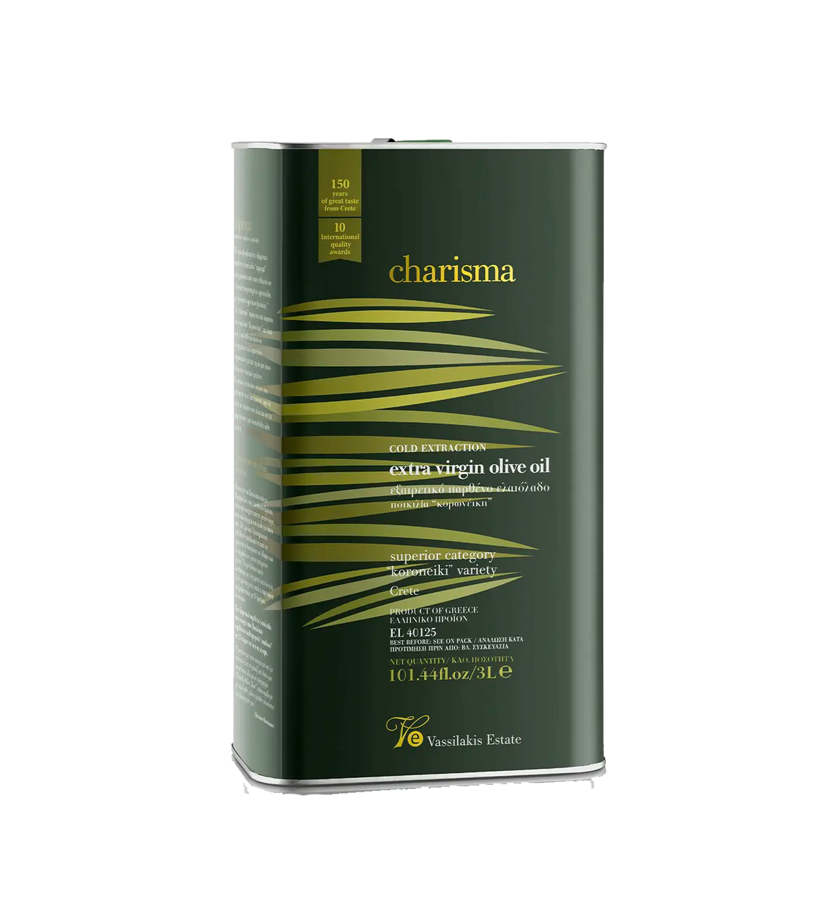 Charisma Extra Virgin Olive Oil  3lt