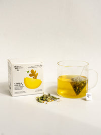 Lemon Ginger Herbal Tea Blend 25g (10 Teabags)